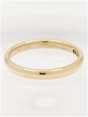 14K 2.4g 2.5mm Solid Yellow Gold Wedding Band Traditional Minimal Ring Size-6.5